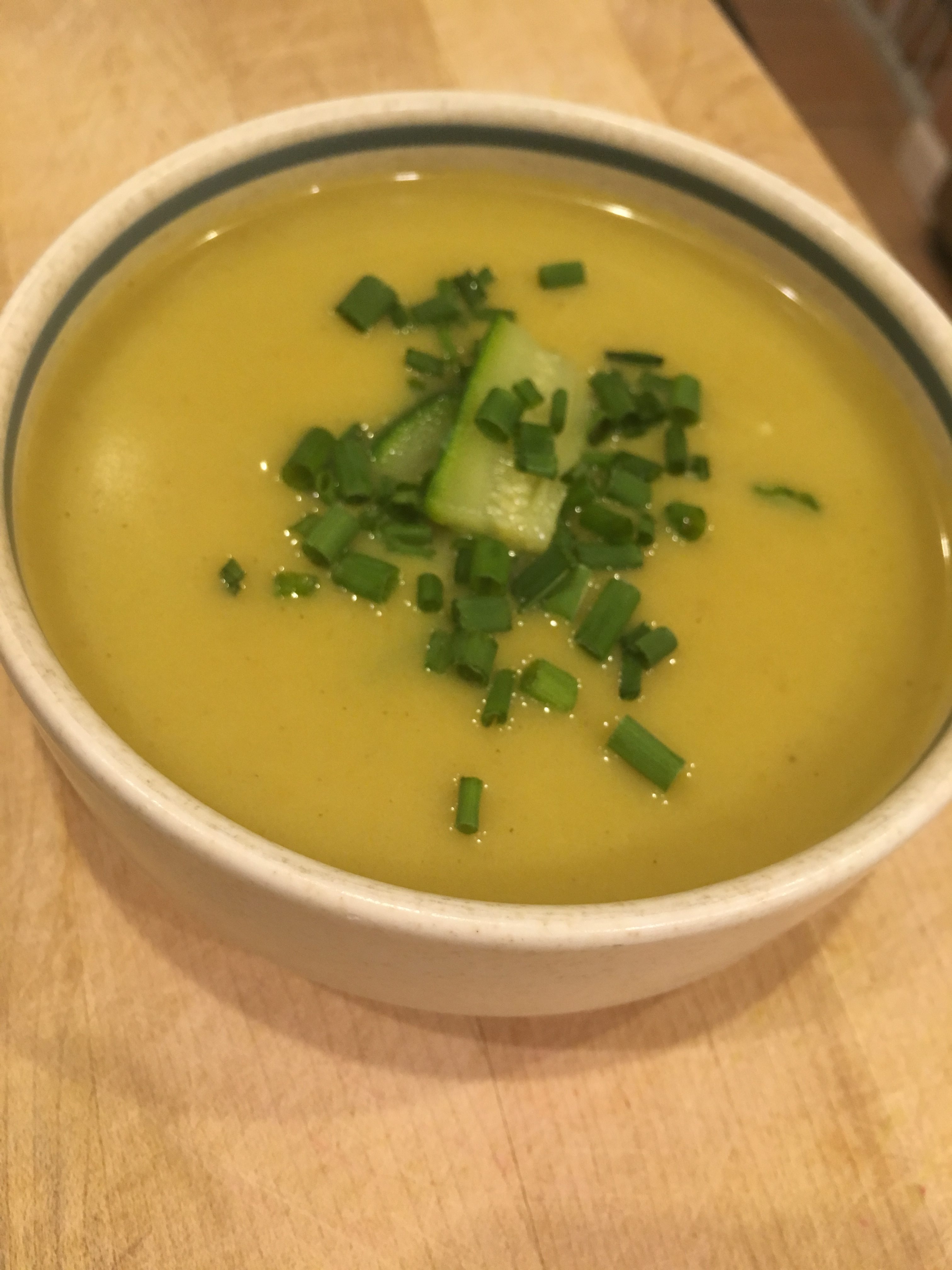 non dairy zucchini soup